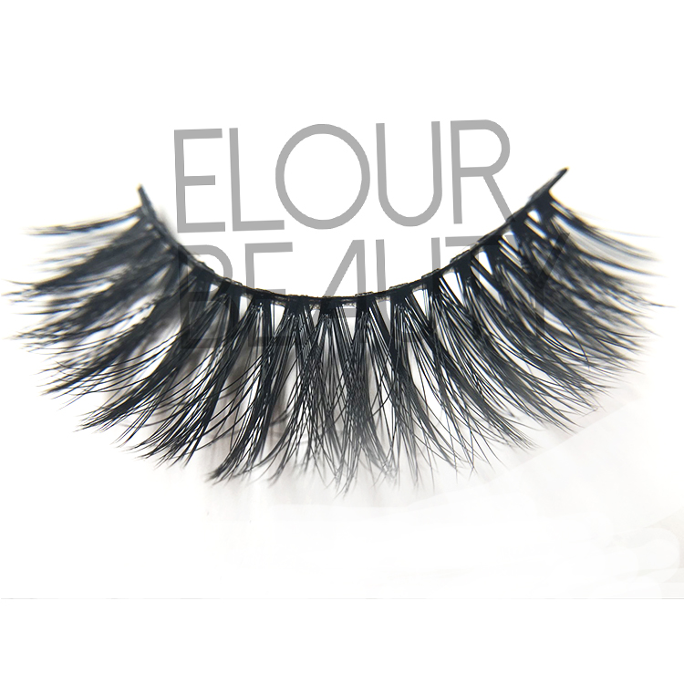 3D faux mink volume false lashes low price supplies China EA106